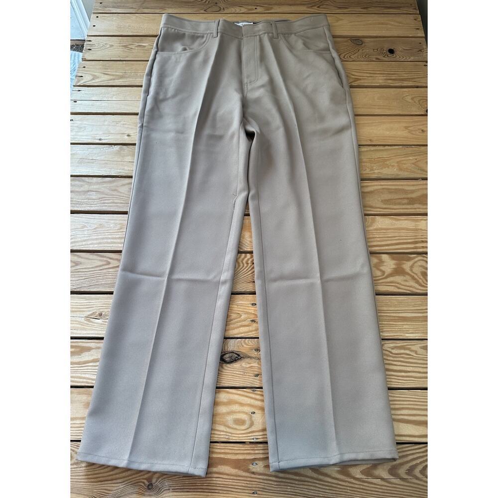 NEW John Blair Pants Size 38x34 Men’s Tan